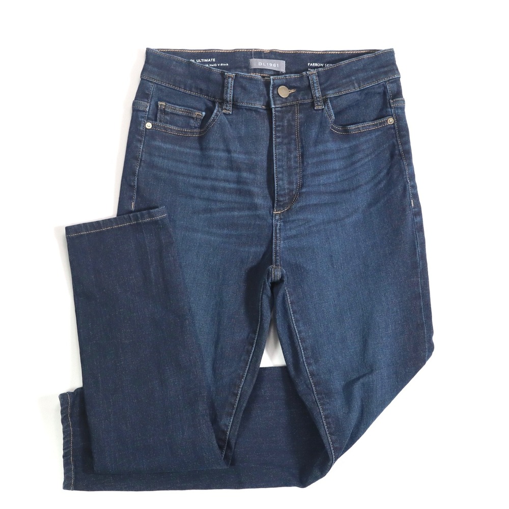 DL1961 Farrow Instasculpt High Rise Skinny Ankle Jeans Womens Size 27 Willoughby